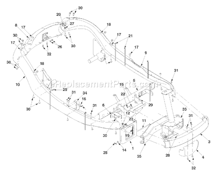 Page G Diagram and Parts List for 13B-325-401 2002 Yard Man Lawn Tractor